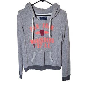 American Eagle Outfitters Hooded Sweatshirt Pullover Ragged Lightweight Women M‎